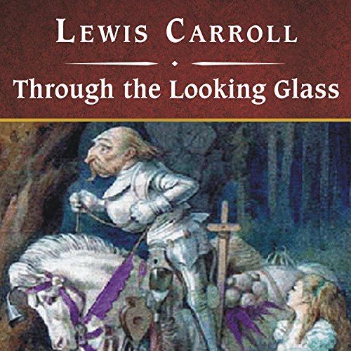 Cover of Through the Looking Glass, with eBook
