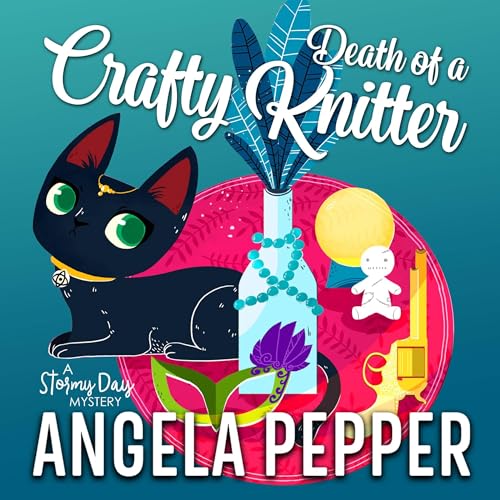 Cover of Death of a Crafty Knitter