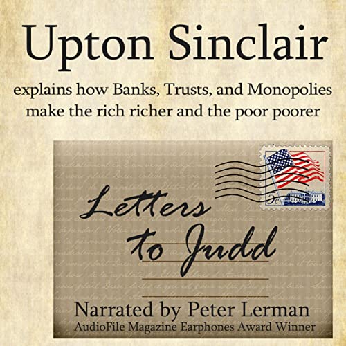 Cover of Upton Sinclair's Letters to Judd