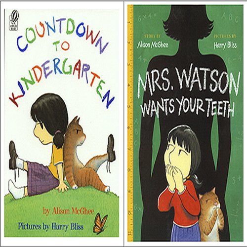 Cover of 'Mrs. Watson Wants Your Teeth' and 'Countdown to Kindergarten'