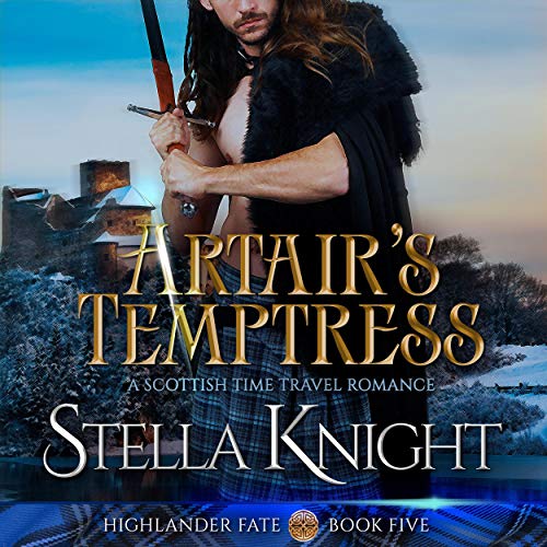 Cover of Artair's Temptress: A Scottish Time Travel Romance