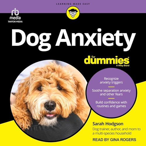 Cover of Dog Anxiety for Dummies