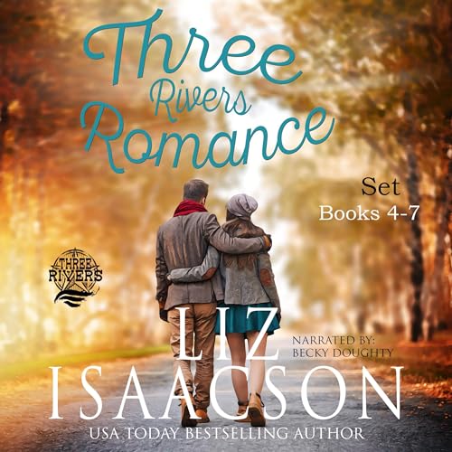 Cover of Three Rivers Ranch Romance Box Set, Books 4-7
