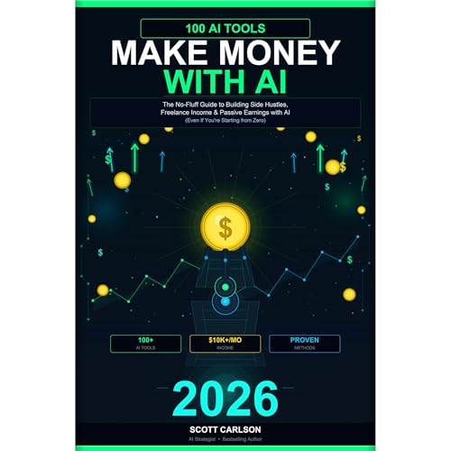 Cover of 100 AI Tools That Will Make You Rich in 2026