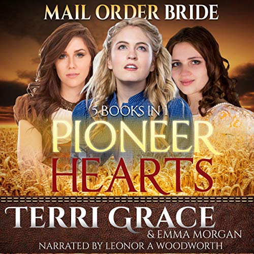 Cover of Pioneer Hearts 5 Book Inspirational Boxset: New Edition