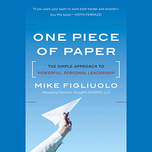 Cover of One Piece of Paper