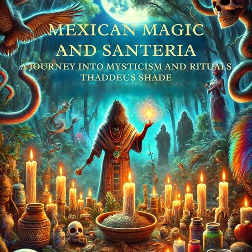 Cover of Mexican Magic and Santería A Journey into Mysticism and Rituals