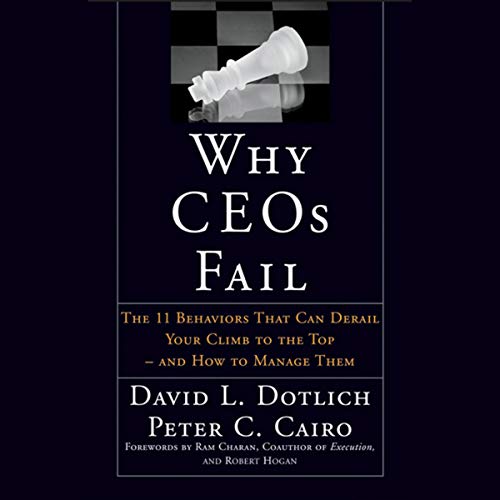 Cover of Why CEOs Fail