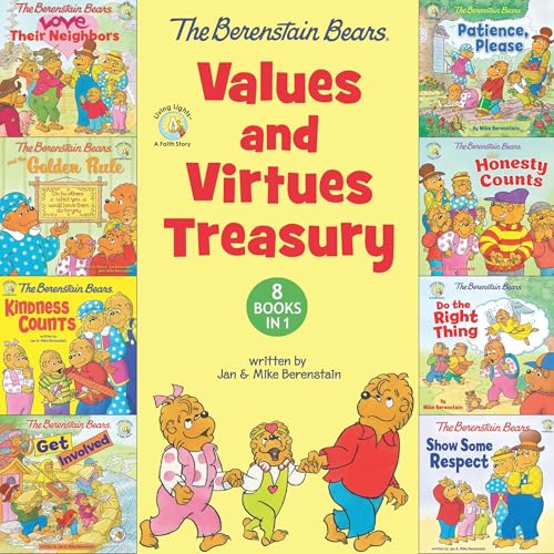 Cover of The Berenstain Bears Values and Virtues Treasury