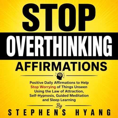 Cover of Stop Overthinking Affirmations
