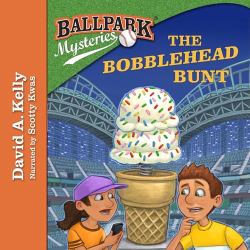 Cover of Ballpark Mysteries, Book 23: The Bobblehead Bunt