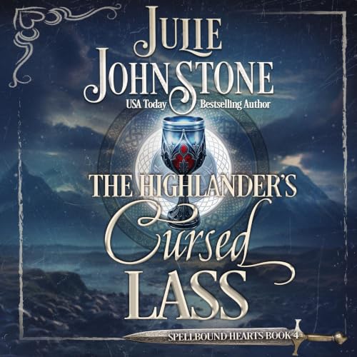 Cover of The Highlander's Cursed Lass