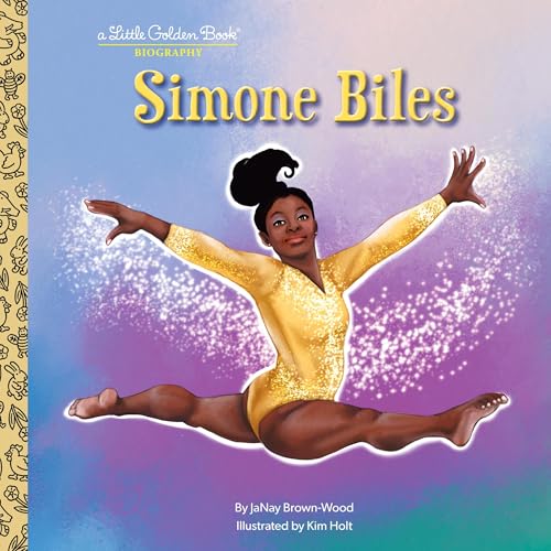 Cover of Simone Biles: A Little Golden Book Biography