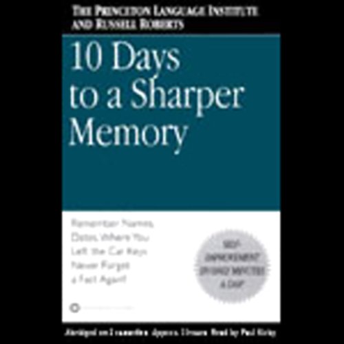 Cover of 10 Days to a Sharper Memory
