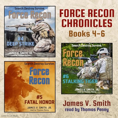 Cover of Force Recon Chronicles, Books 4-6