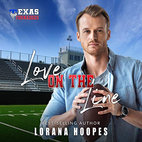 Cover of Love on the Line (Sweet, Christian Football Romance)