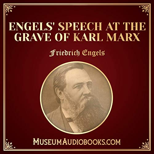 Cover of Engels' Speech at the Grave of Karl Marx