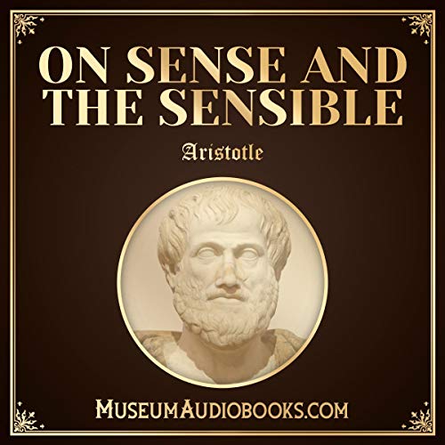 Cover of On Sense and the Sensible