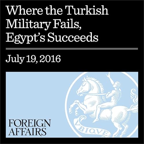Cover of Where Turkey's Military Fails, Egypt's Succeeds