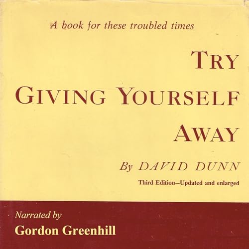 Cover of Try Giving Yourself Away