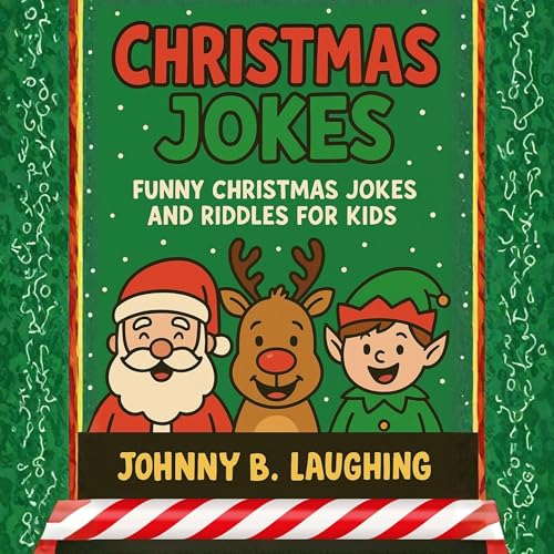 Cover of Christmas Jokes: Funny Christmas Jokes and Riddles for Kids