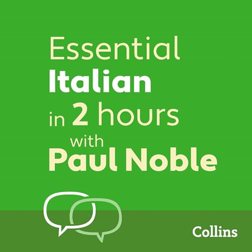 Cover of Essential Italian in 2 hours with Paul Noble