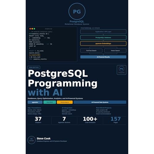 Cover of PostgreSQL with AI