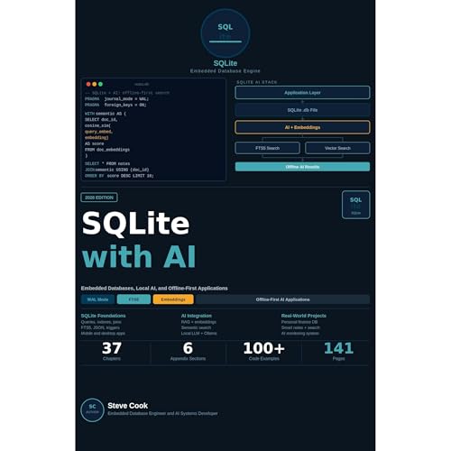 Cover of SQLite with AI