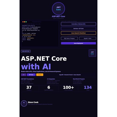 Cover of ASP.NET Core with AI