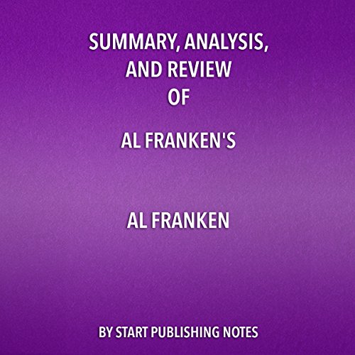 Cover of Summary, Analysis, and Review of Al Franken's Al Franken: Giant of the Senate
