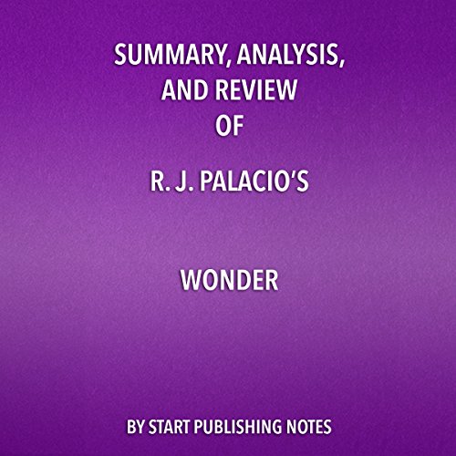 Cover of Summary, Analysis, and Review of R. J. Palacio's Wonder