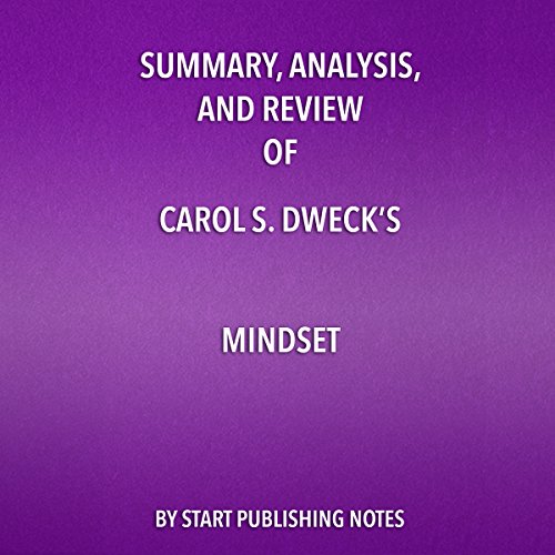 Cover of Summary, Analysis, and Review of Carol S. Dweck's Mindset