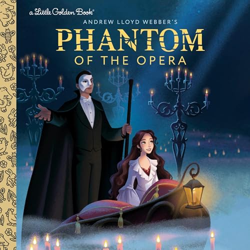 Cover of Phantom of the Opera Little Golden Book