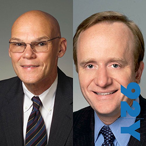 Cover of In the News with Jeff Greenfield at the 92nd Street Y featuring James Carville and Paul Begala
