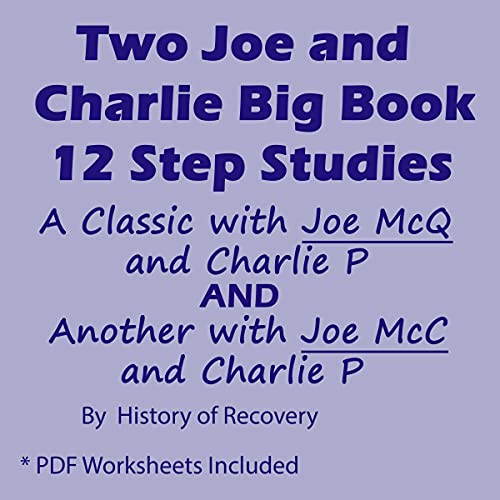 Cover of Two Joe and Charlie Big Book 12 Step Studies