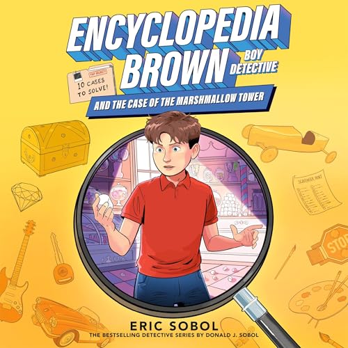 Cover of Encyclopedia Brown and the Case of the Marshmallow Tower