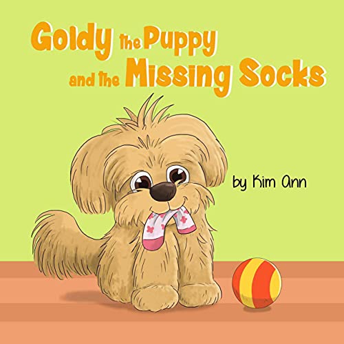 Cover of Goldy the Puppy and the Missing Socks