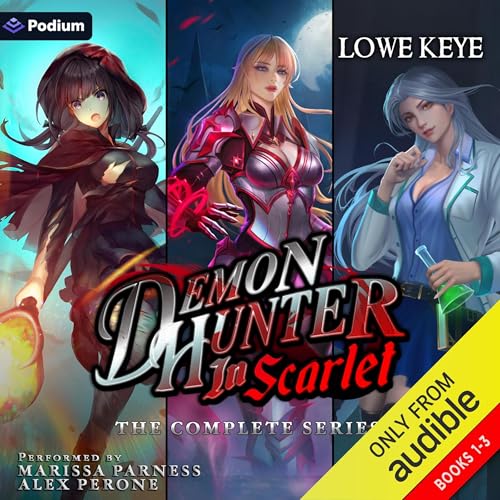 Cover of Demon Hunter in Scarlet: The Complete Trilogy