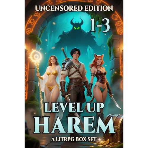 Cover of Level Up Harem Uncensored Edition: Books 1-3