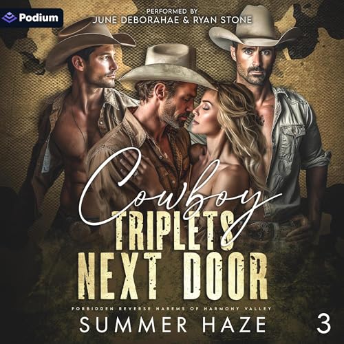 Cover of Cowboy Triplets Next Door