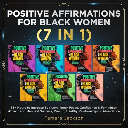 Cover of Positive Affirmations for Black Women (7 in 1)