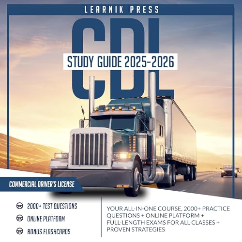 Cover of CDL Study Guide 2025-2026