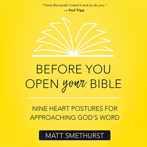 Cover of Before You Open Your Bible