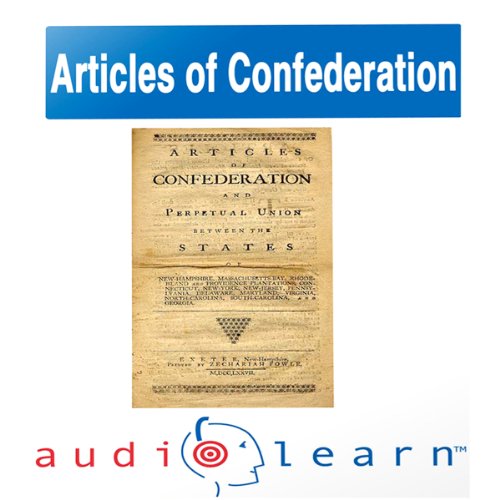 Cover of The Articles of Confederation AudioLearn Follow-Along Manual