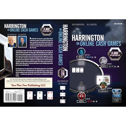 Cover of Harrington on Online Cash Games