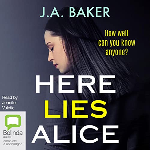 Cover of Here Lies Alice
