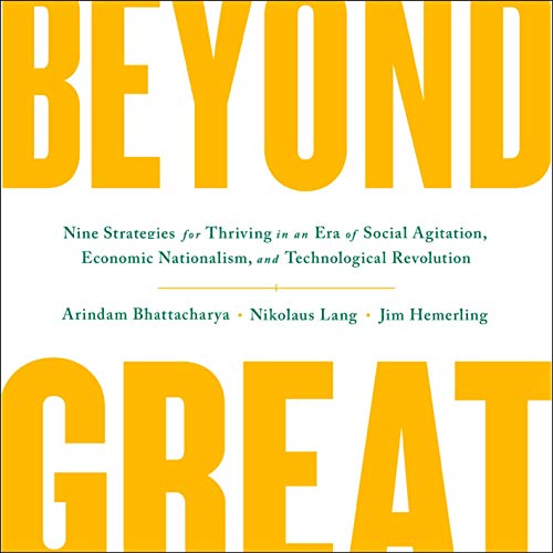 Cover of Beyond Great