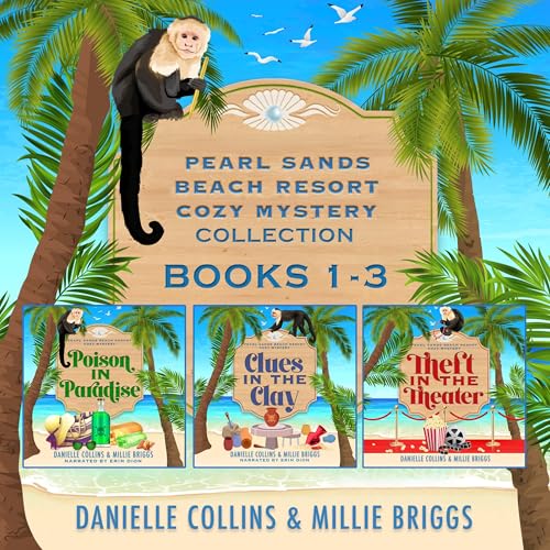 Cover of Pearl Sands Cozy Mystery Collection: Books 1-3