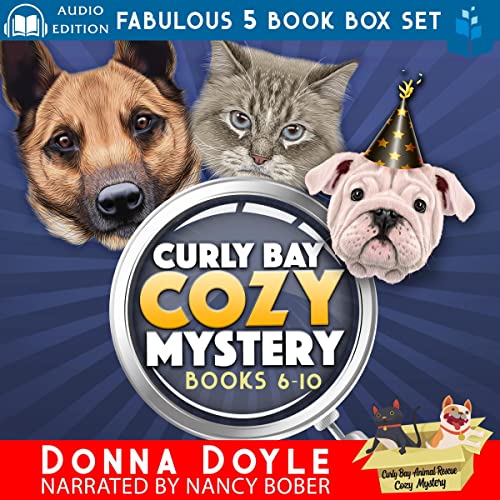 Cover of Curly Bay Cozy Mystery Books 6-10