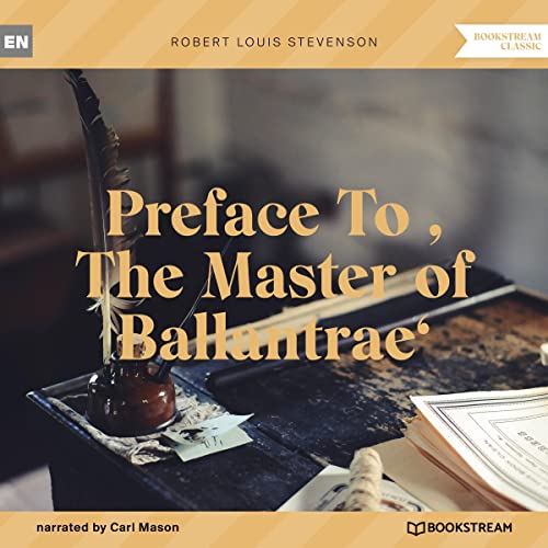 Cover of Preface to 'The Master of Ballantrae'